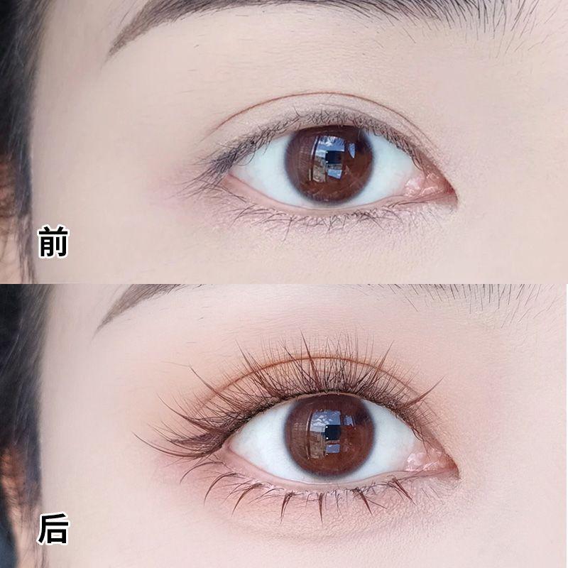 Mogugu - Natürliche, voluminöse farbige künstliche Wimpern