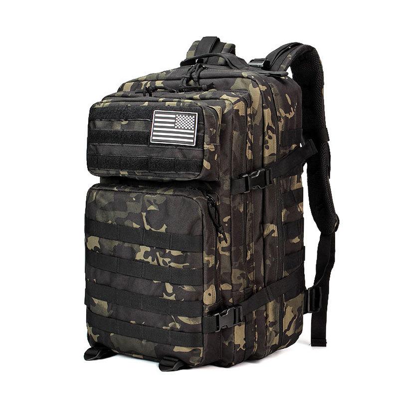 HOT 45L Outdoor Camo Backpack Multifunctional Large Capacity Men's Hunting Bag Camping Tactical Sports Travel Climbing backpack