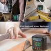 Waterproof Slope Meter Single-sided Magnetic Angle Finder Digital Inclinometer  Level Gauge Tool