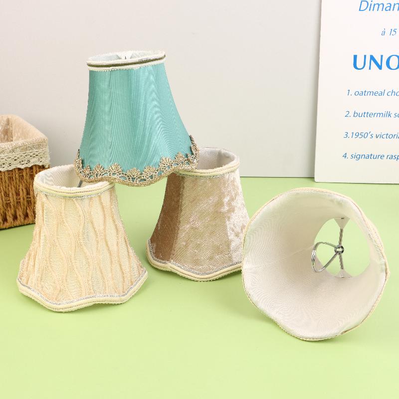 1 Piece Home Lighting Accessories Fabric Lampshade Simple Chandelier Lampshade Shell Cover Diy Decoration