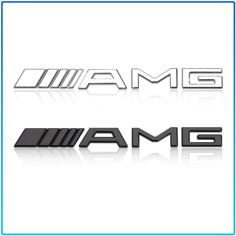 Para Mercedes Benz AMG A B C E G R S CLA CLK C320 C350 C400 E200 S400 V177 W177 W124 W168 W169 1 Pieza Insignia Emblema Decoración de Carrocería de Maletero de Coche Pegatina 3D