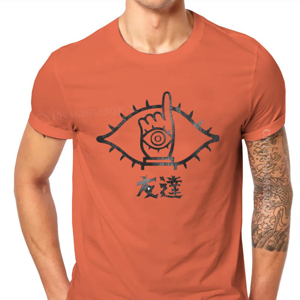 Friend Men Tshirts 20th Century Boys Manga Kenji Otcho Tshirt Clothing Fabric Men T Shirts Humor Top Quality Fathers Day