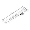 20-60pcs Women's Metallic Silver Fashion Hair Clip For Daily Wear Street Fixed Hair Pin Professional Ladies Salon Curl Hairclip
