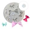 Multifuntional Silicone Crafting Mold Bowknot Shape Pendant Molds Suitable for Epoxy Resin Crafts and Decorative Pendant