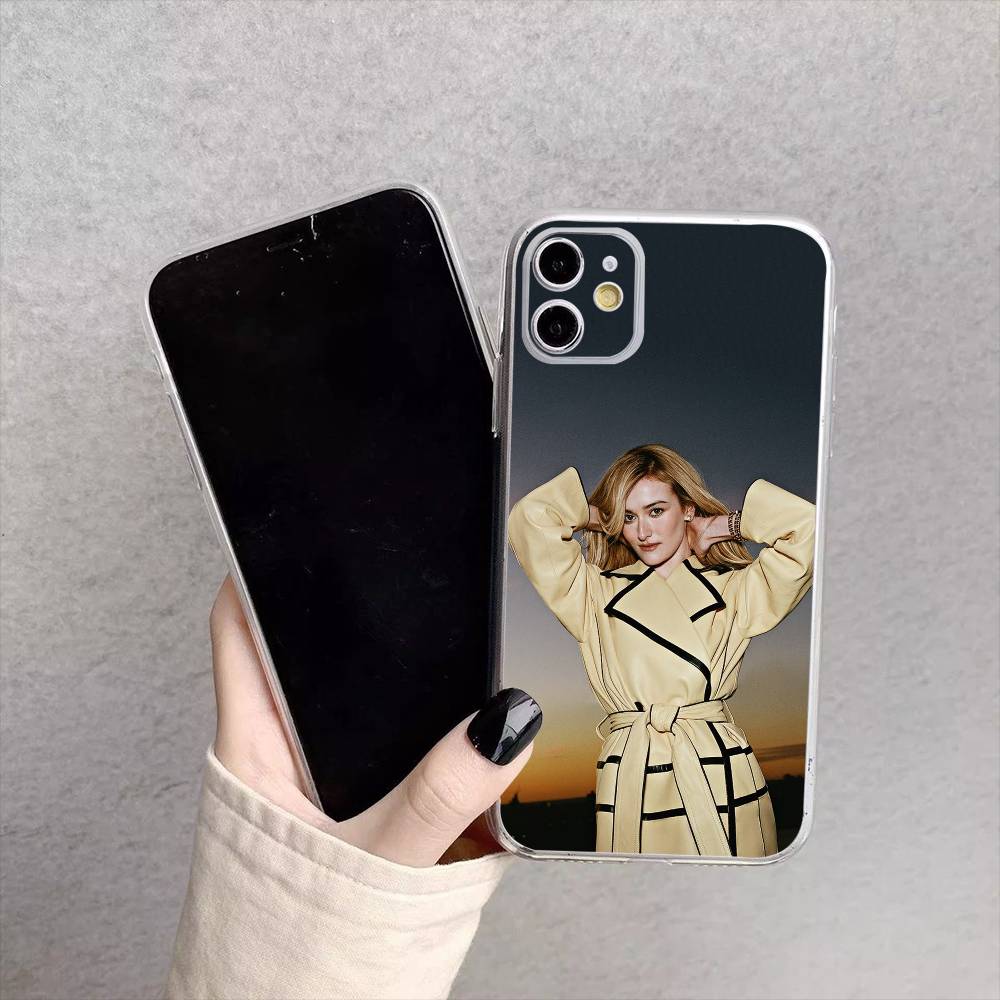 Sarah Pidgeon Handyhülle Für iPhone17,16,15,14,13,12,11 Plus,Pro Max Weiche Transparente Hülle