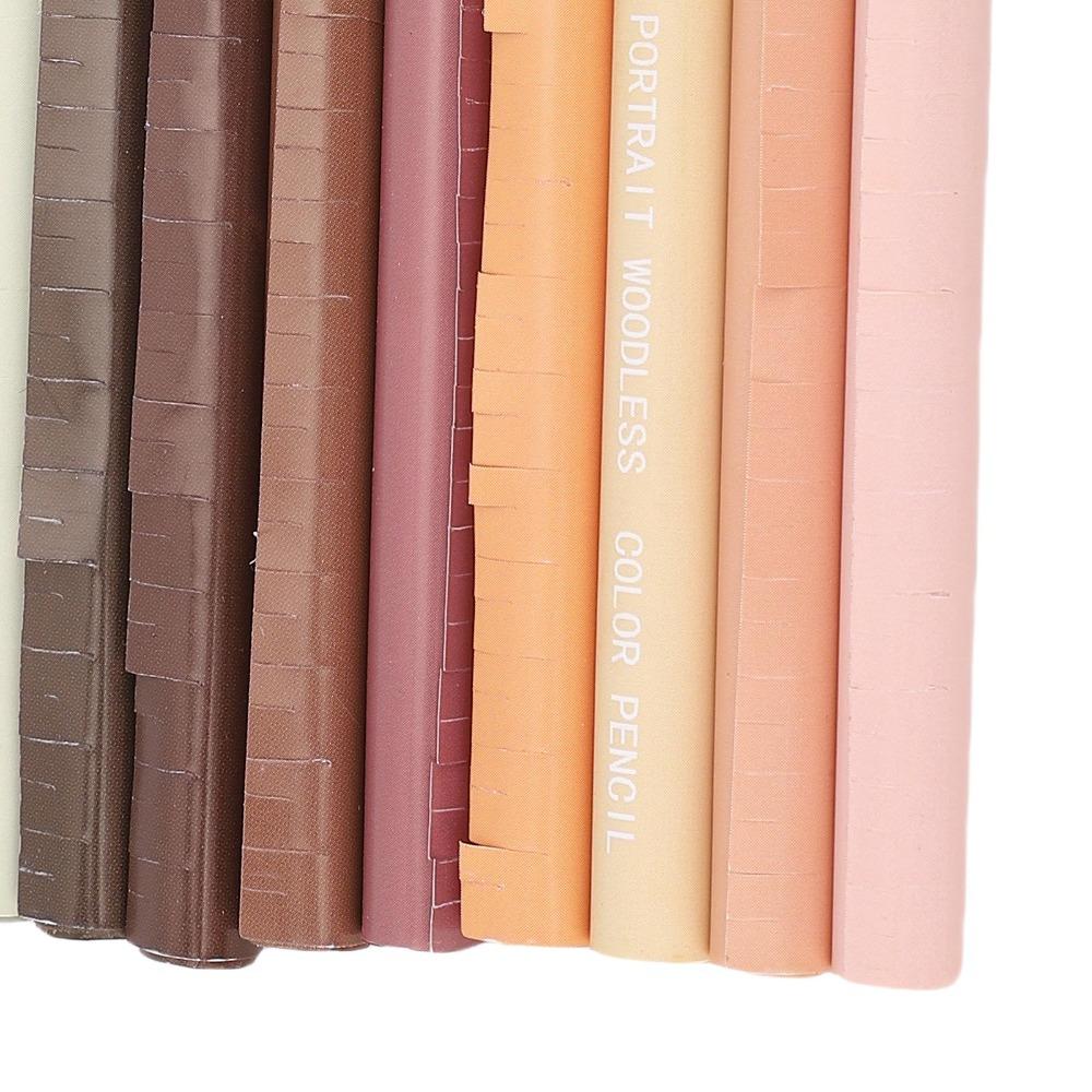 12PCS Rich Pigment Woodless Colored Pencils Set Artist Coloring Supplies  Detail Rendering