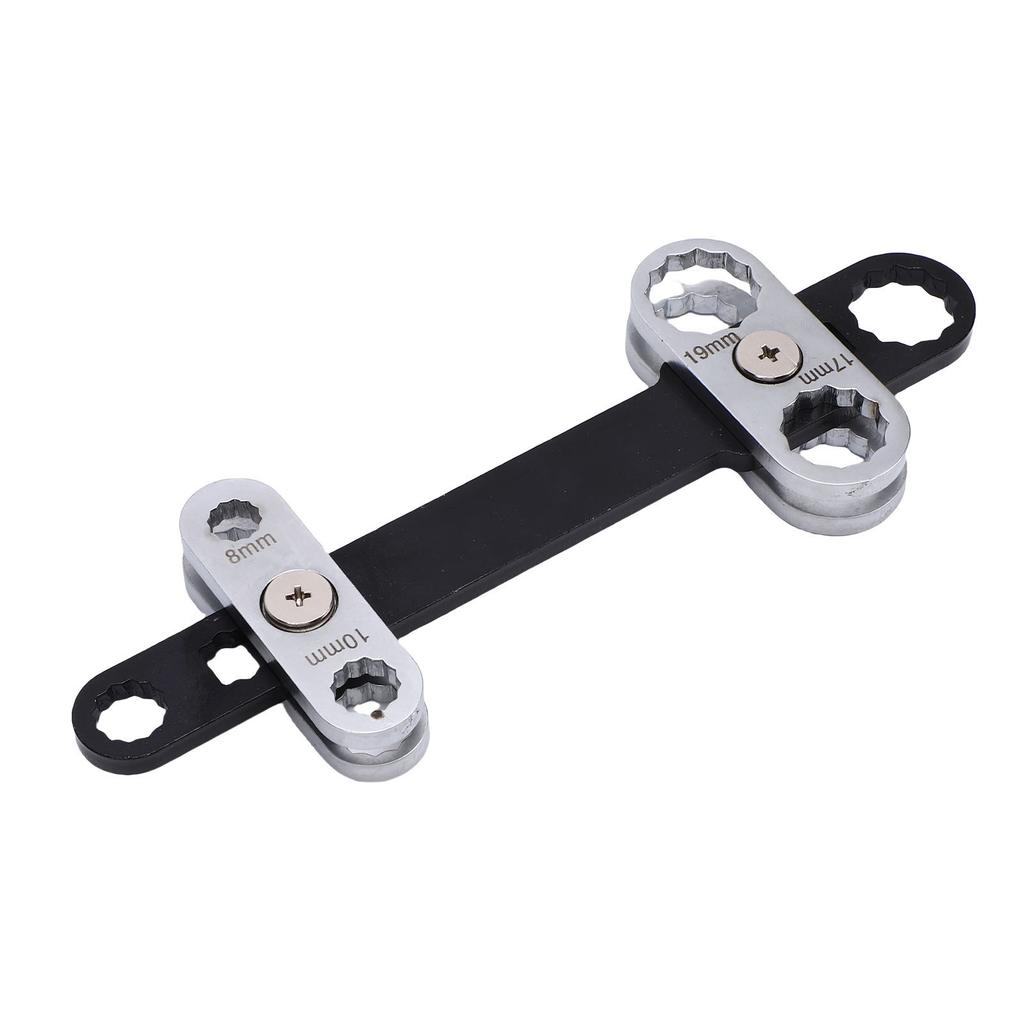 8 In 1 Wrench Multi Size Multi Position Head High Hardness 360 Degree Rotatable