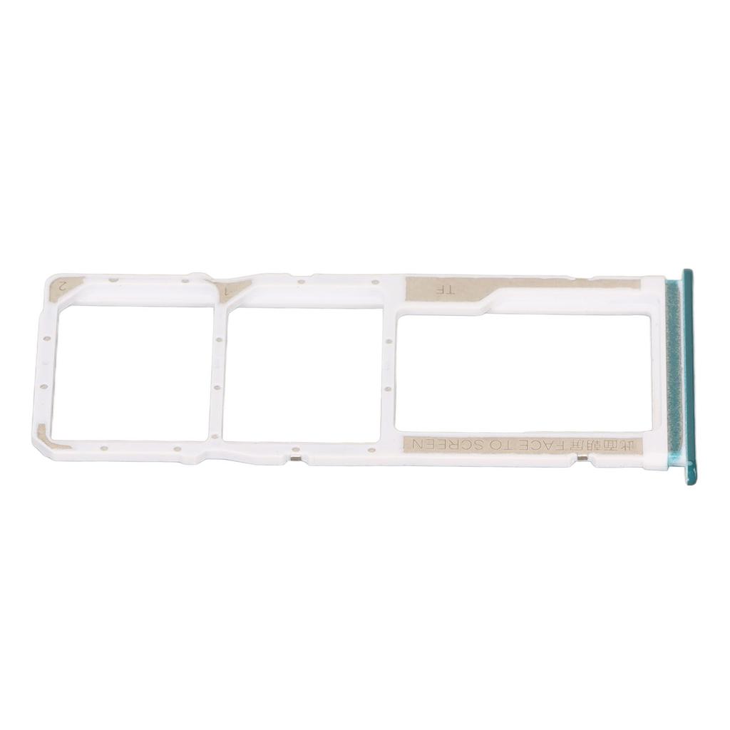 Ersatz SIM-Kartenfach Speicherkartensteckplatz Halter mit Auswurfstift Bürste für Xiaomi Redmi Note 9 Grün