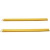 Pallet Fork Extensions, 84" Length 4.5" Width, Heavy Duty Carbon Steel Fork Extensions for Forklifts, 1 Pair Forklift Extensions, Industrial Forklift