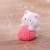 9Pcs/set Cartoon Cat Animal Miniatures Diy Resin Ornaments Fairy Garden Decoration Moss Terrarium Micro Landscape
