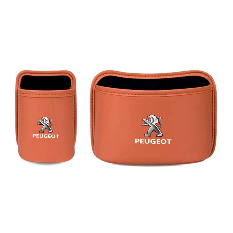 Car Door Storage Box Seat Hanging Trash Can Trash Can Suitable for Peugeot 205 206 207 208 301 307 308 406 407 408 508 2008 3008