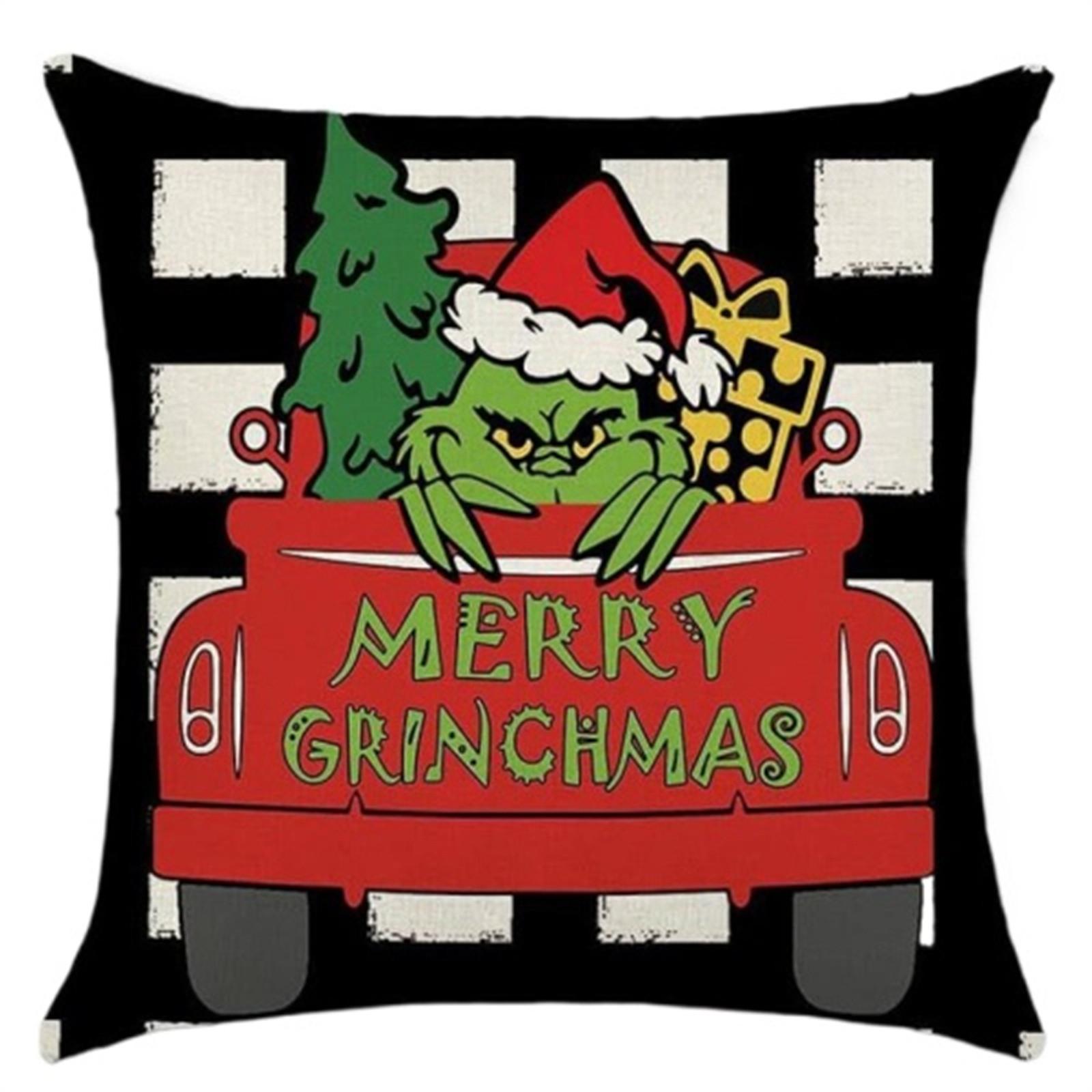 Рождественские наволочки 18x18 набор наволочек декоративные наволочки для домашнего декора диван кресло кровать спальня гостиная One Size