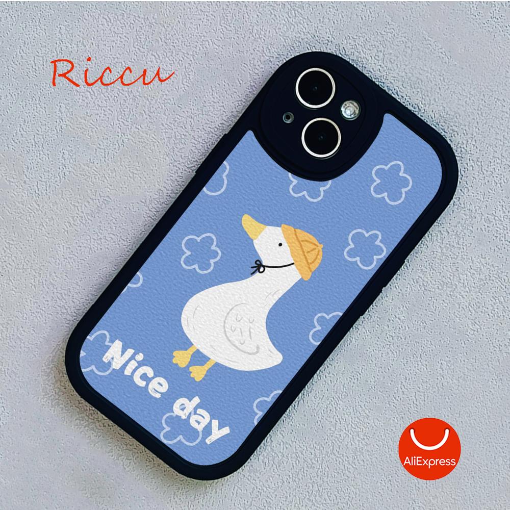 Huse de telefon cu pictură în ulei de rață de desene animate pentru Iphone 14 13 11 12 Pro MAX 13 12 MiNi 7 8plus 14 13 11PRO X XS 12 11 XR Huse din piele de miel