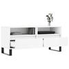 VidaXL TV Cabinet White 100x34.5x44.5 Cm Engineered Wood 831244