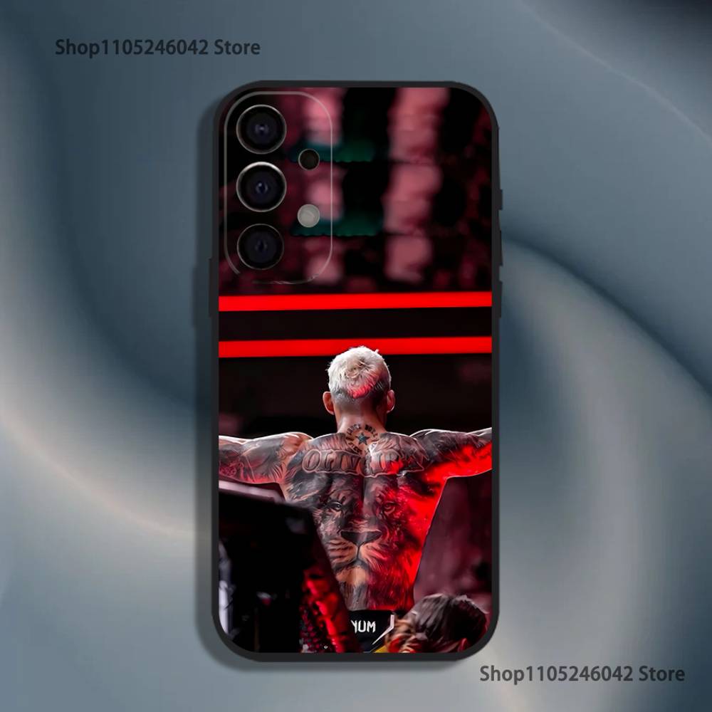 

Boxing C-Charles O-Oliveiras Shockproof Phone Case For Samsung S25,S24,S21,S22,S23,S30,Ultra,S20,Plus,Fe,Lite,5G Black Cover Samsung S225G