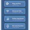 2-in-1-Drahtloser Carplay-Adapter, drahtloser Android Auto-Adapter, Mini-Karosserie, Smart AI-Box für Volvo Benz, Cadillac, Jeep, Lexus, Buick Benz, Mazda, VW, Kia