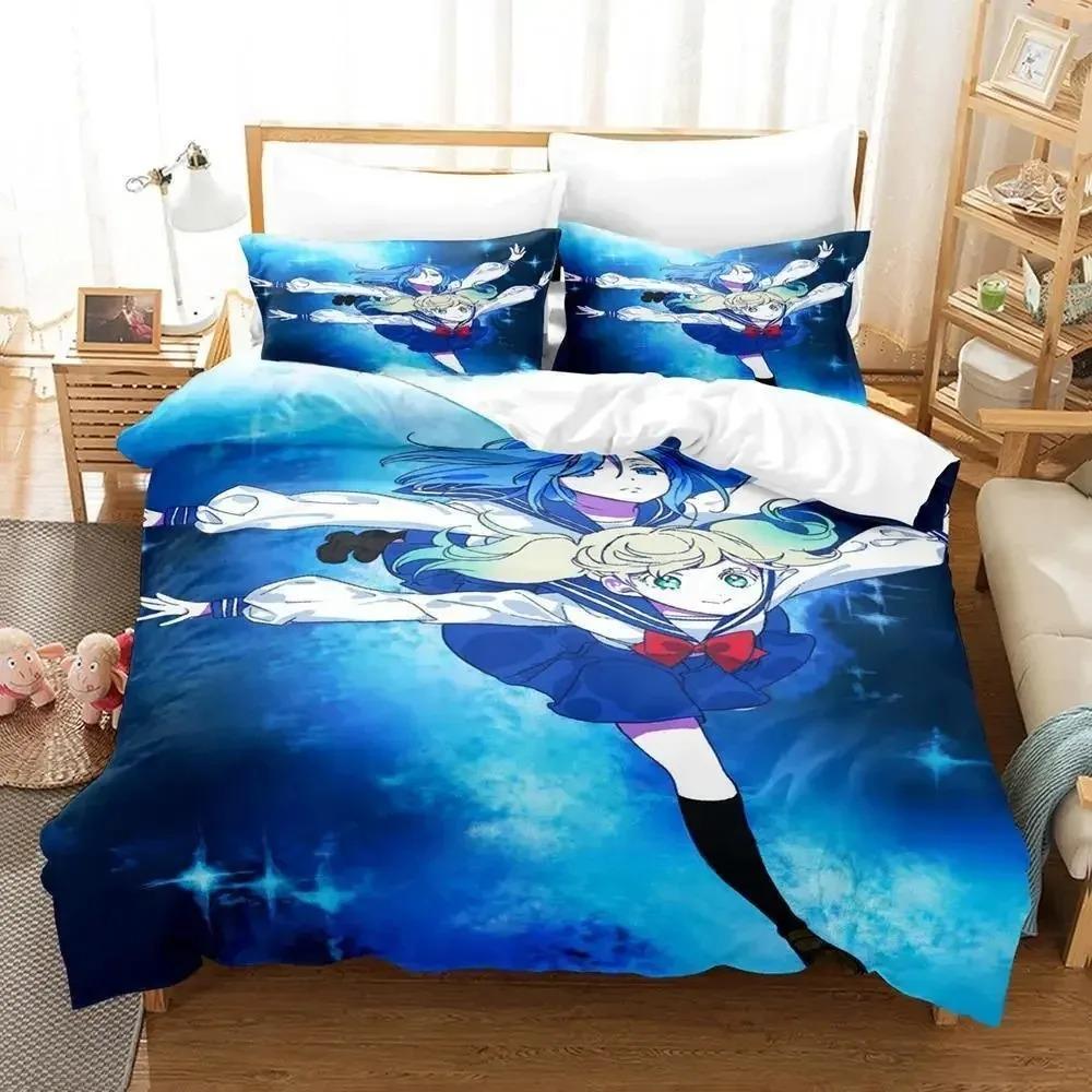 

Kageki Shojo Постельное белье Односпальный Полуторный Двуспальный Кингсайз Комплект для кровати Взрослый Детский Спальня Комплекты пододеяльников 3D Принт Аниме Комплект простыней 70x133cm 2pcs