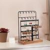Necklace Holder Stand Jewelry Display Rack Multi-tier Jewelry Rack Capacity Display Stand for Earrings Rings for Showcase
