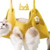 Cat Harness For Grooming Breathable Cat Grooming Harness Cat Sling Nail Trimming Hammock Grooming Sling Restraint Bag