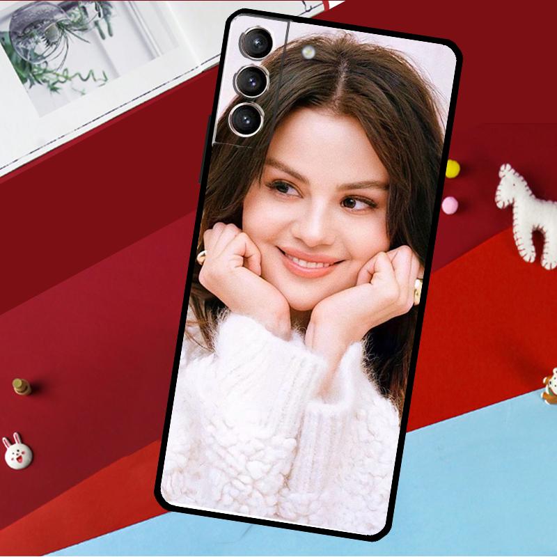 Selena Gomez Funda For Samsung Galaxy S26 S25 S23 S22 S20 S24 Ultra S9 S10 Plus S21 FE S25 FE Phone Case