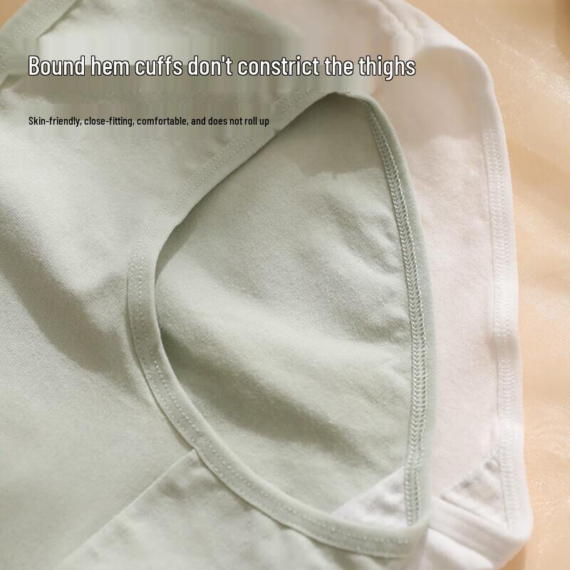 FitonTon Women's 7-Pack Pure Cotton Mid-Rise Seamless Briefs