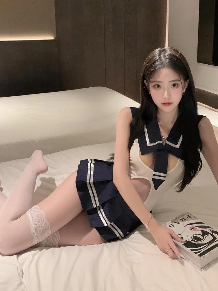 Kimono Giapponese Vestito Studente Donna Yukata Tradizionale Costumi Pigiama Lingerie Sexy Vestaglia Role Play Ragazza Scolastica