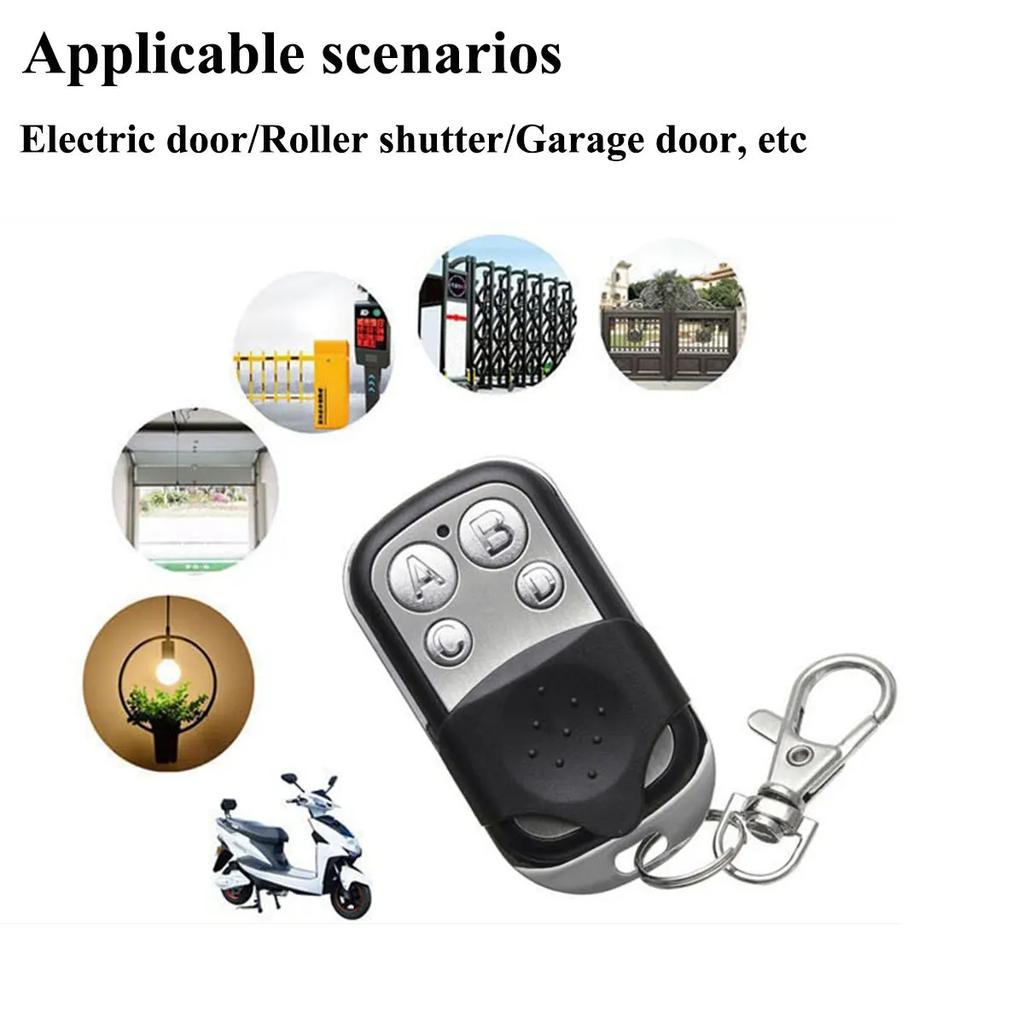 433MHz Remote Control 4CH Car Key Garage Door Gate Opener Duplicator Universal Copy for Garage Door Car CAME Remotes