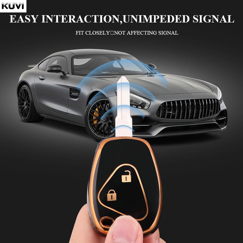 Tpu Car Key Case Cover For Renault Megane Modus Espace Laguna Duster Logan Dacia Sandero Fluence Clio Kango For Nissan Almera