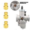 10Pcs Motorcycle Carburetor Main Jet Kit for GY6 50cc 139QMB 4 Strokes PZ19 Scooter Motorbike Carburetor Carb Main Jet