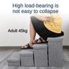 Dog Stairs Portable Store Individually Designed Soft Four Steps Dogs Stair Strong Bearing Capacity Pet Supplies Products