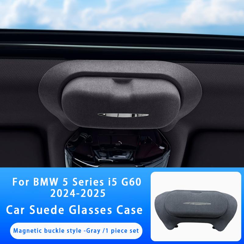 Car Sunglasses Holder Suede Glasses Case