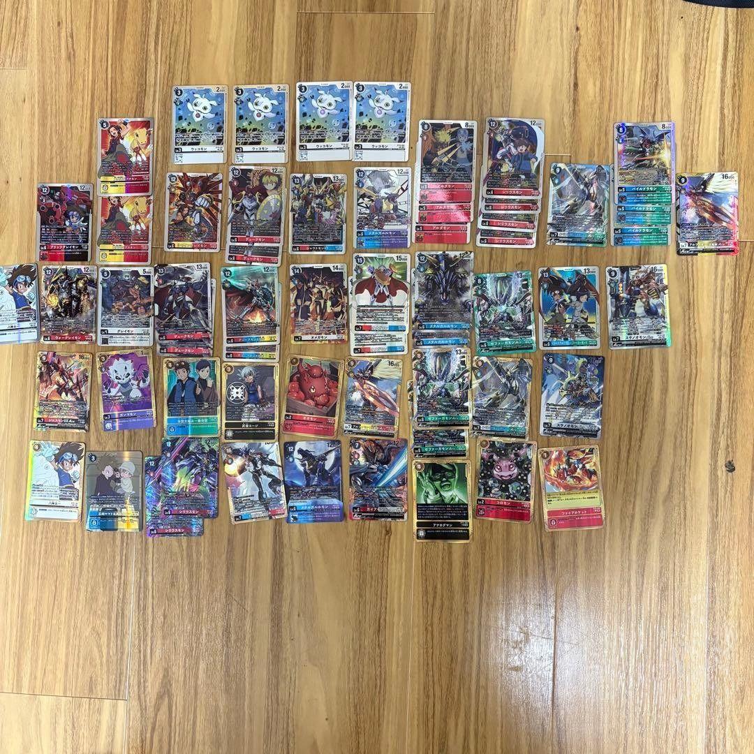 Used Digimon Card Omegamon X Antibody Siriusmon SEC SR Parallel Bulk Sale Card Digital Card