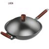 Uncoated Refined Iron Wok