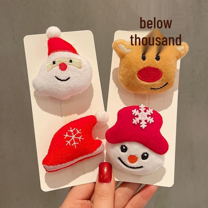 Reindeer Snowman Christmas Brooch Pin for Women - Holiday Gift & Decoration