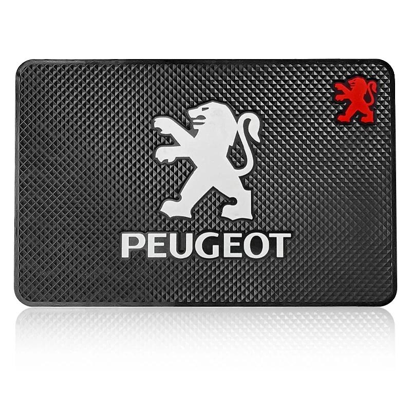 

For Peugeot Car Special Phone Non-Slip Pad Dashboard Storage Mat For Peugeot 107 106 205 4008 301 206 307 308 3008 207 208 407 5
