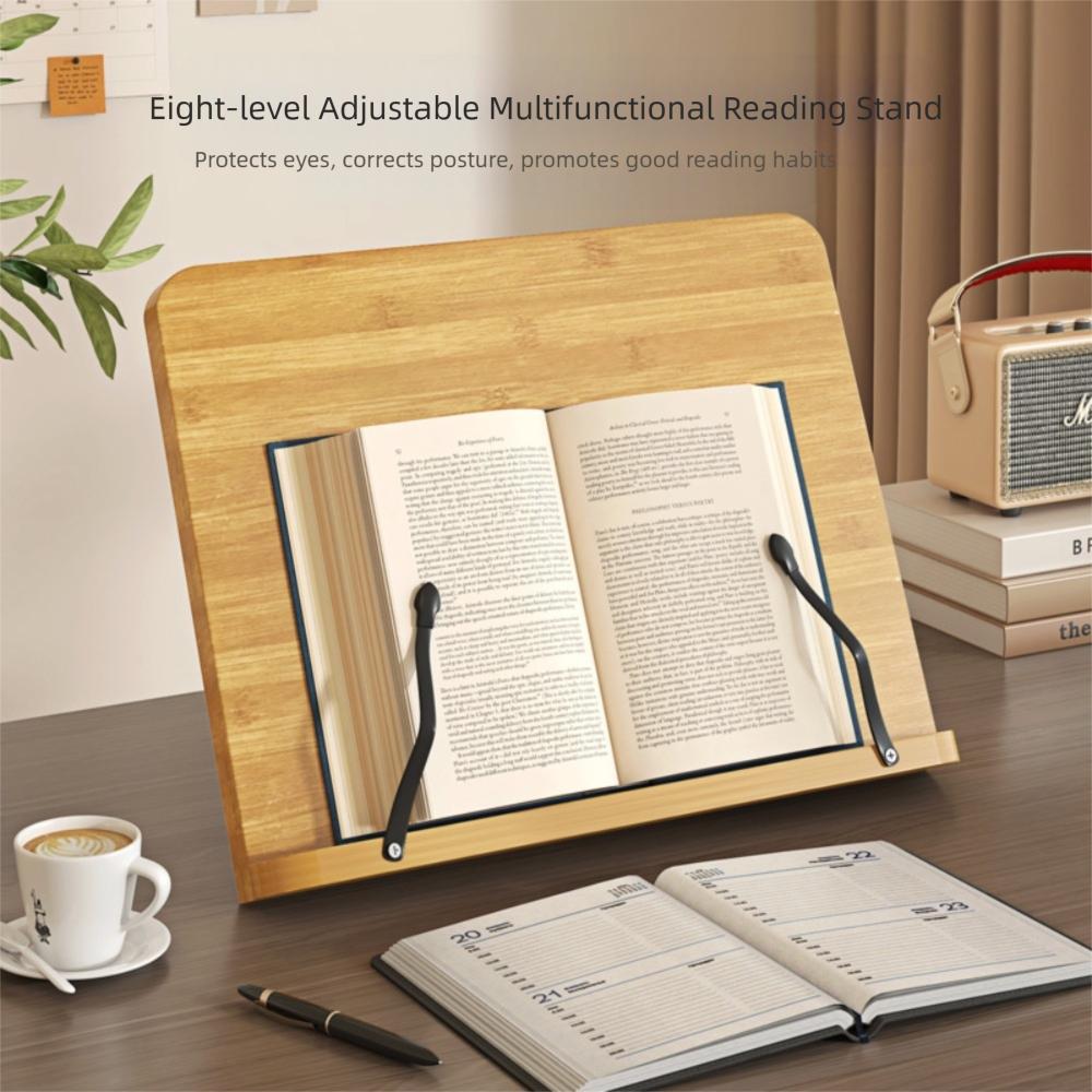 Tilt Angles Book Stand 8 Adjustable Post Stand High Quality Reading Holder