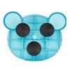 Cat Trt Dispenser Toy Plastic Cute Br Shape Lky Food     Track Feeder Toy with Spring for Cat Gifts
