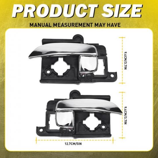 Innentürgriff Schwarz Vorne/Hinten LH&RH Seite Für 2010 Hyundai Elantra