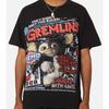 Summer Men Gremlins Graphic T-shirts  Pure Cotton Sports Casual Top Loose Large Size Unisex Top Men Unsiex Oversized T Shirt