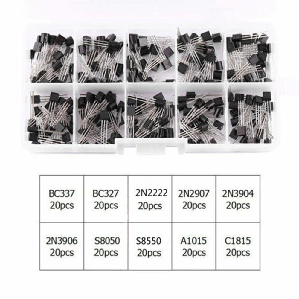 Assortment Kits TO-92 Transistor Storage Box Transistor Assortment Kit  Electronics Projects