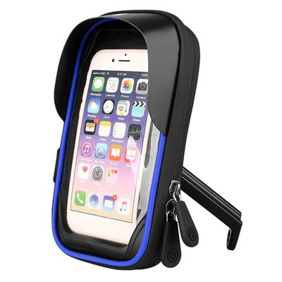 Touch Screen Phone Holder, Motorcycle Electric Bicycle Waterproof Navigation Bracket, Sunshade Card Bag Phone Holder