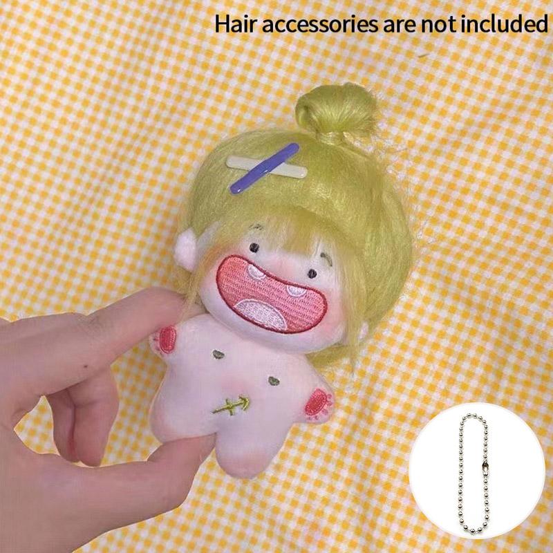 12 Zodiac Constellations Keychain Cute Kawaii Cartoon Stuffed Doll Fashion Bag Charms Phone Car Key Hanging Pendant Birthday Gifts