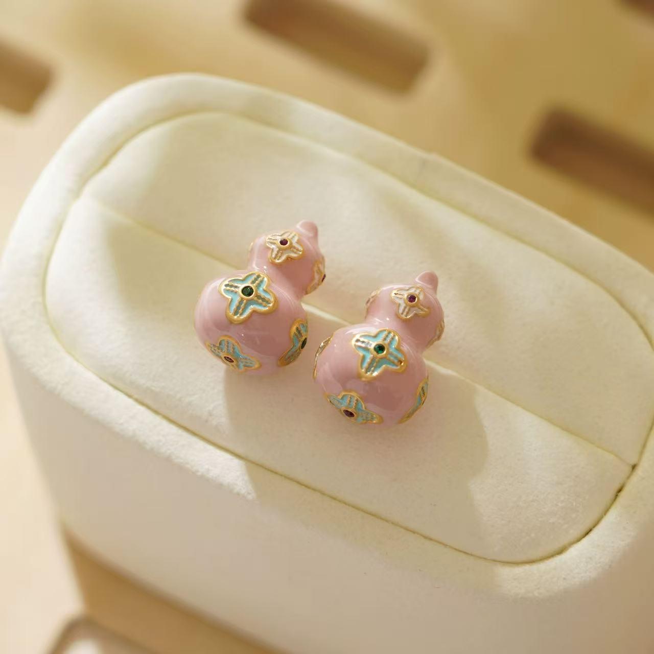 

Красочное эмалевое колье-подвеска в виде тыквы с жемчугом – Женская роскошная длинная цепочка-свитер из бусин