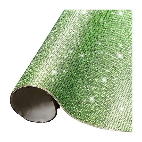 

Сверкающие наклейки со стразами, самоклеящиеся, аккуратно расположенные блестки светло-зеленый