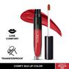 FACES CANADA Comfy Silk Liquid Lipstick - Zealous Red 10, 3ml | Satin Matte HD Finish | Luxe Comfort | Longlasting | No Dryness | Smooth Texture |