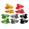 2x Motorcycle Foot Peg Protector Aluminum Alloy Rear Heel Plates Guard Footrest Fit for Kawasaki Z900 2017 2018