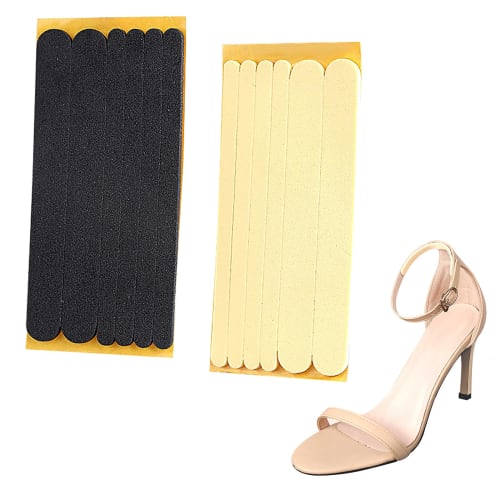 Nalaina 12-Piece Set of Heel Pads to Prevent Blisters, Prevent Slippage, and Protect Your Shoes from Slipping and Squeezing. Suitable for Women's Poin
