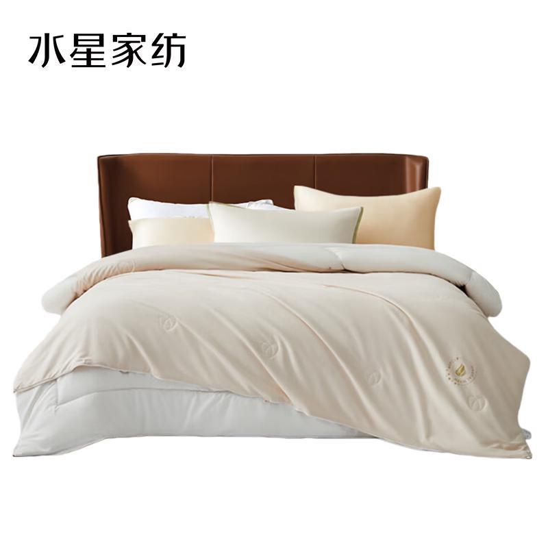 Mercury Home Textiles Silk Wool All-Season Two-in-One Quilt