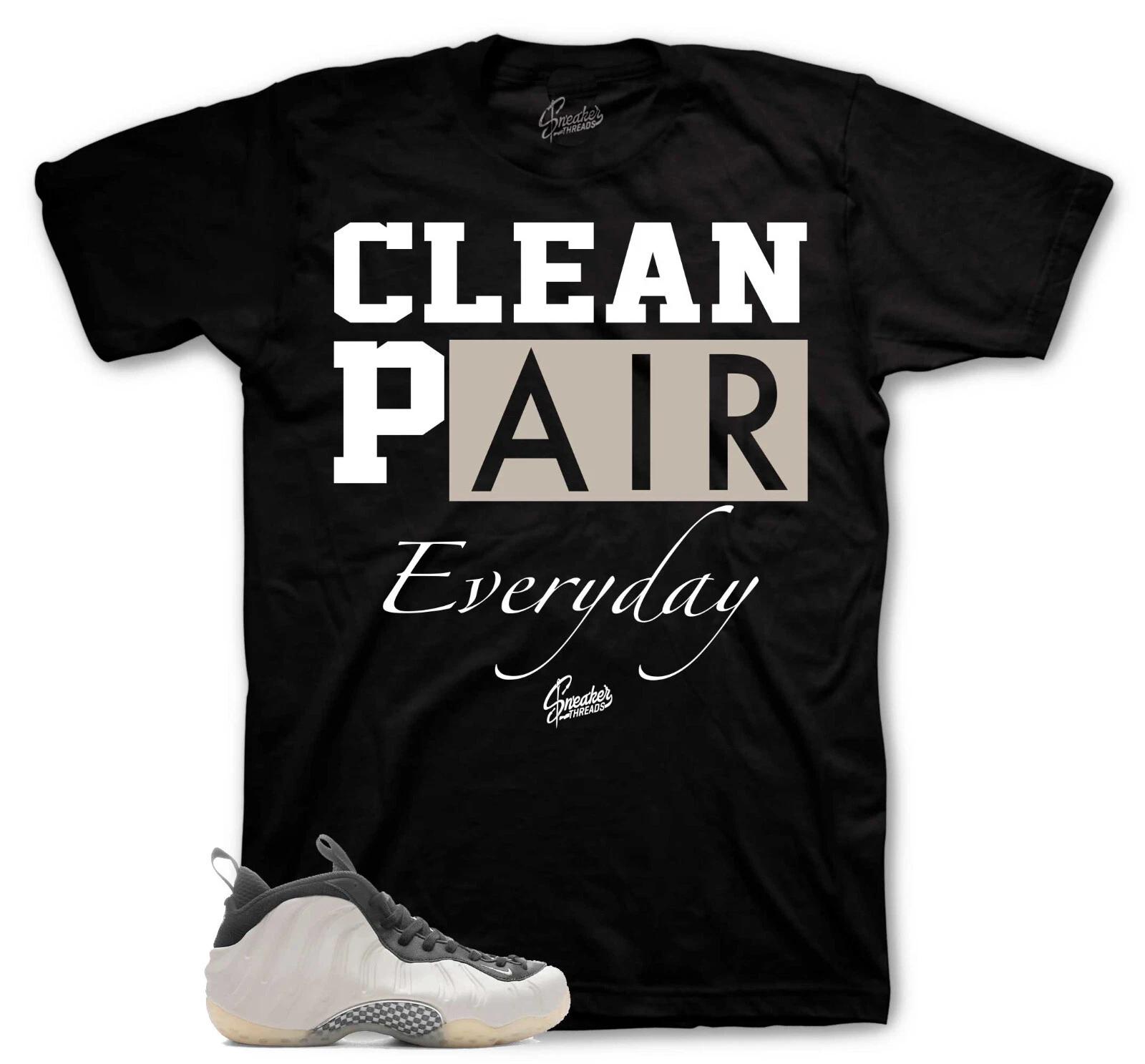 Shirts To Match Foamposite Orewood Brown Sneakers - Clean Pair Sneaker Tees XXL