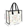 Elegant Floral Print Tote Bag for Daily Use